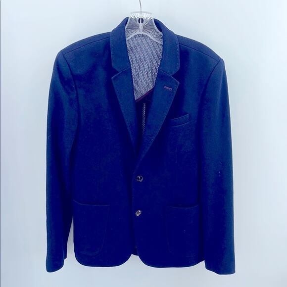 Ted Baker two button single vent lightly lined sport coat blazer sz 3